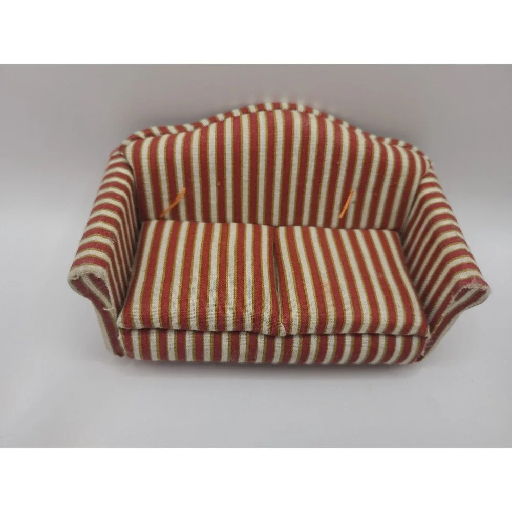 Vintage Dollhouse Furniture Melissa‎ and Doug Victorian Couch Only